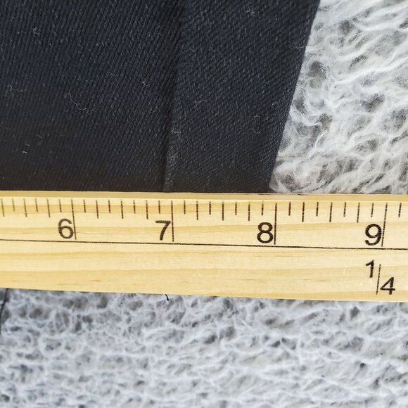 Boohoo Shorts Womens 12 Black High Rise Stretch Cycling Denim Style *NWT* - Picture 9 of 13